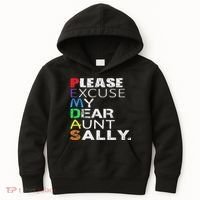 Pemdas Math Please Excuse My Dear Aunt Sally Kids Hoodie thumb 0