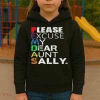 Pemdas Math Please Excuse My Dear Aunt Sally Kids Hoodie thumb 3
