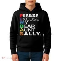 Pemdas Math Please Excuse My Dear Aunt Sally Kids Hoodie thumb 4