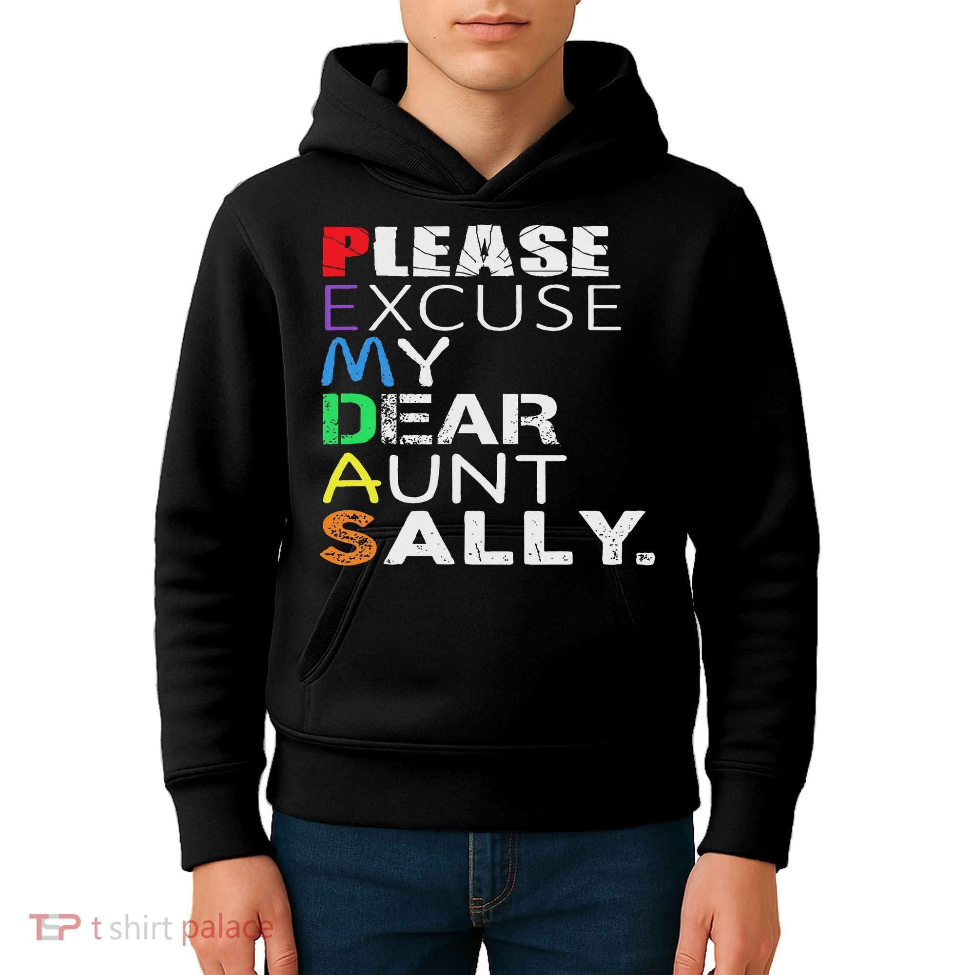Pemdas Math Please Excuse My Dear Aunt Sally Kids Hoodie