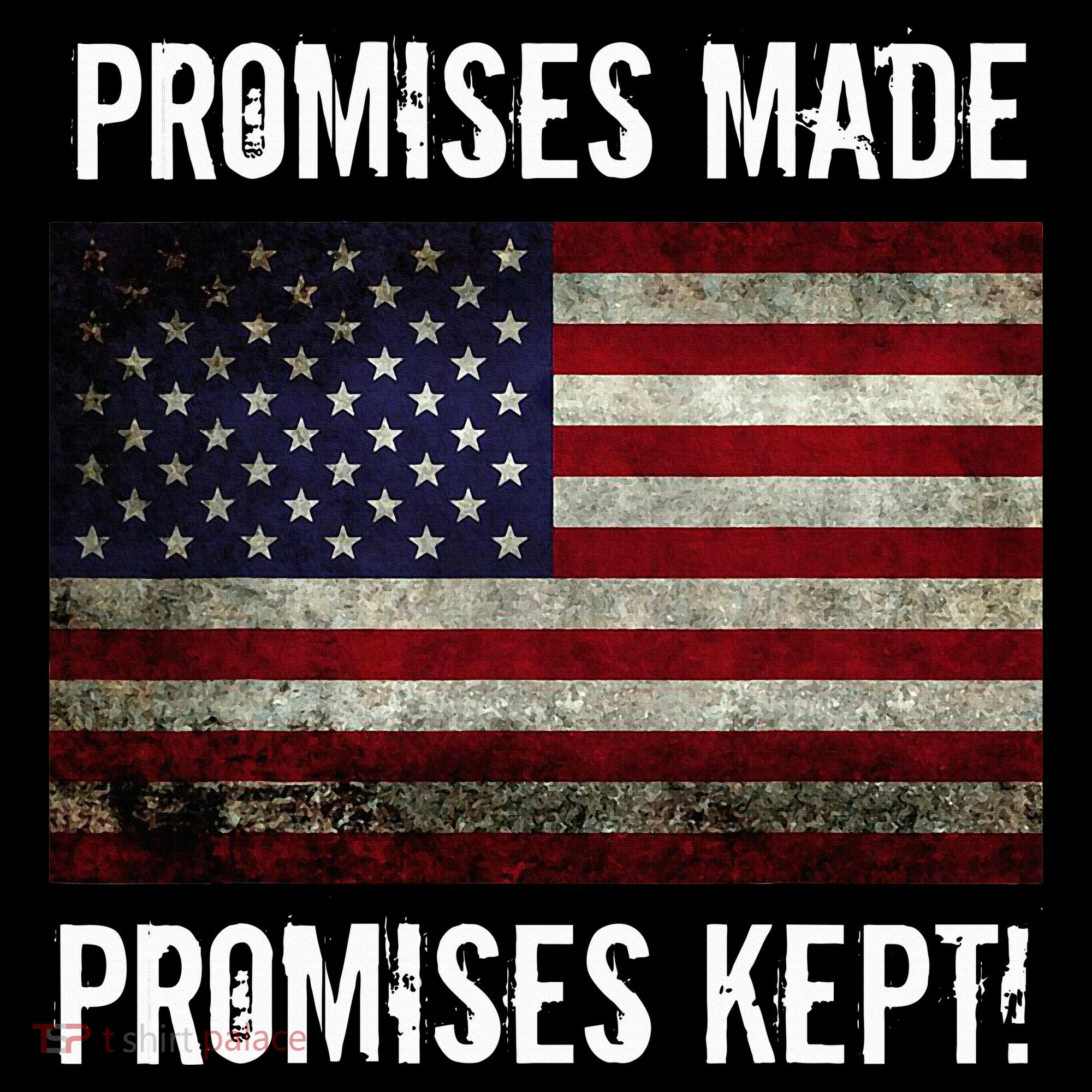 Promises Made Promises Kept 2025 Trump Women's Hoodie