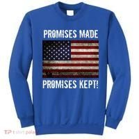 Promises Made Promises Kept 2025 Trump Sweatshirt thumb 0