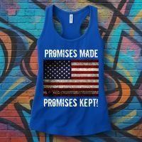 Promises Made Promises Kept 2025 Trump Women's Tank Top thumb 3
