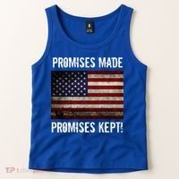 Promises Made Promises Kept 2025 Trump Tank Top thumb 2