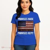 Promises Made Promises Kept 2025 Trump Women's T-Shirt thumb 4