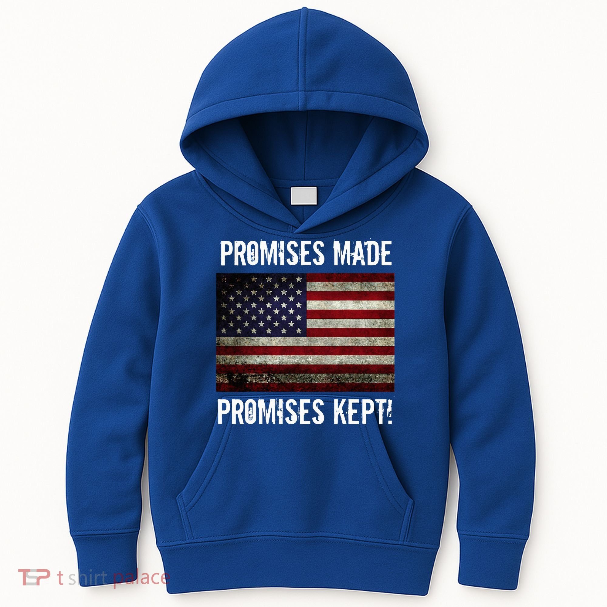 Promises Made Promises Kept 2025 Trump Kids Hoodie