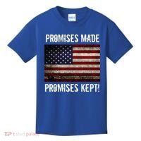 Promises Made Promises Kept 2025 Trump Kids T-Shirt thumb 0