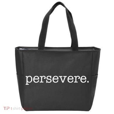 Persevere Motivation Tote Bag