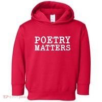 Poetry Matters Toddler Hoodie thumb 0