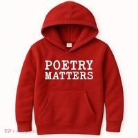 Poetry Matters Kids Hoodie thumb 0