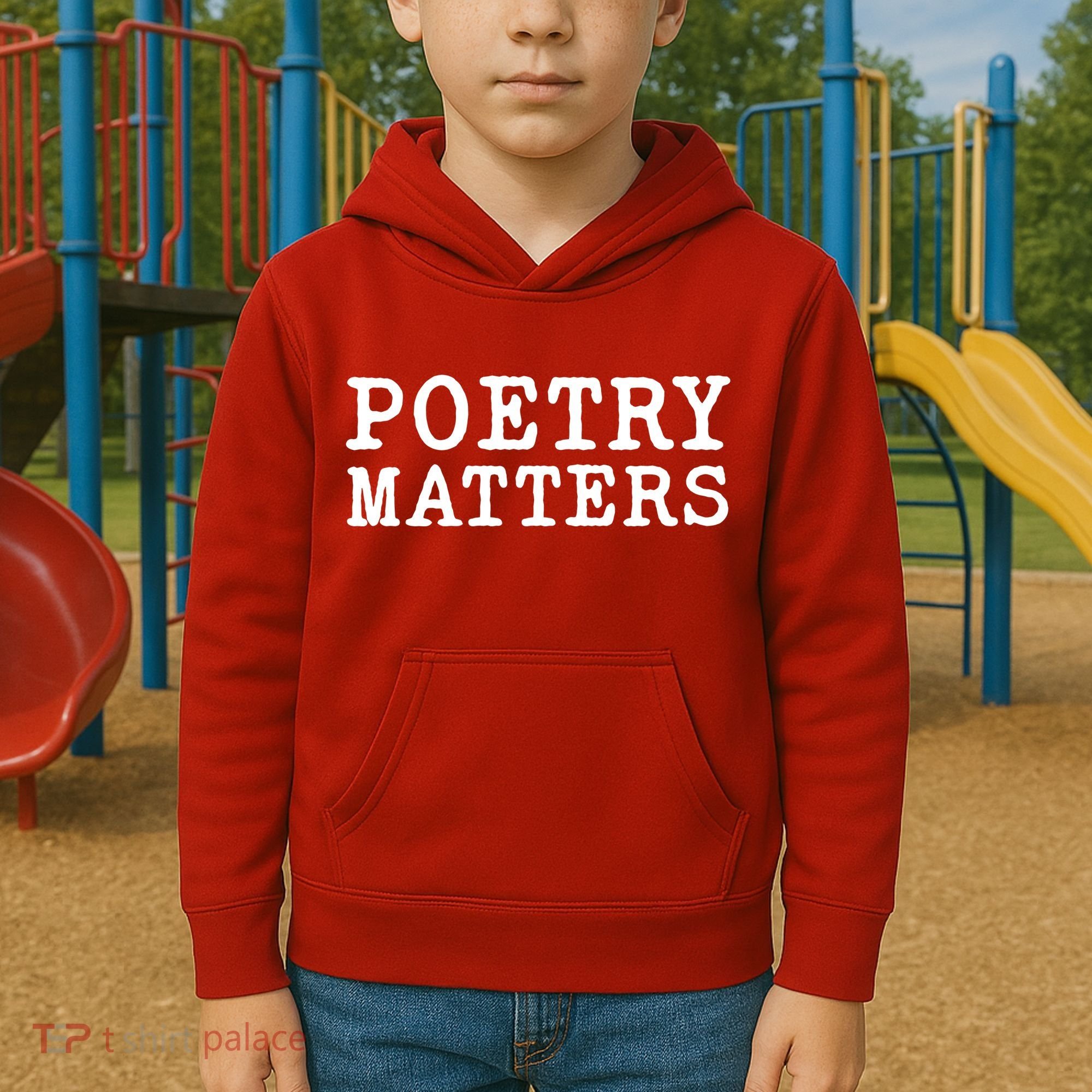 Poetry Matters Kids Hoodie