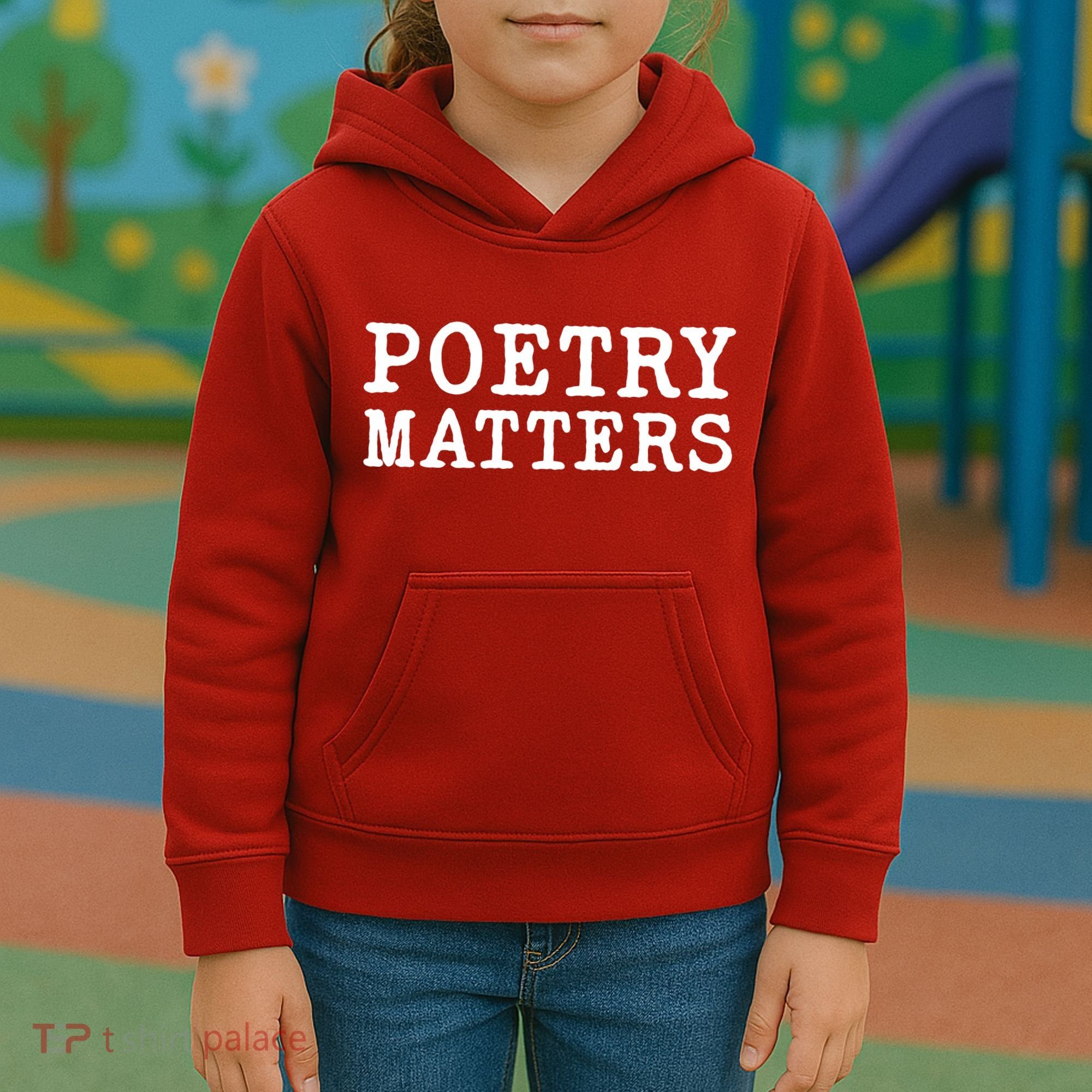 Poetry Matters Kids Hoodie
