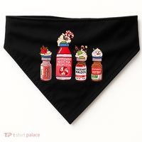 Peppermint Mocha Propofol Nurse Rn Christmas USA-Made Doggie Bandana thumb 0