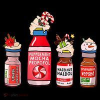 Peppermint Mocha Propofol Nurse Rn Christmas Women's Hoodie thumb 2