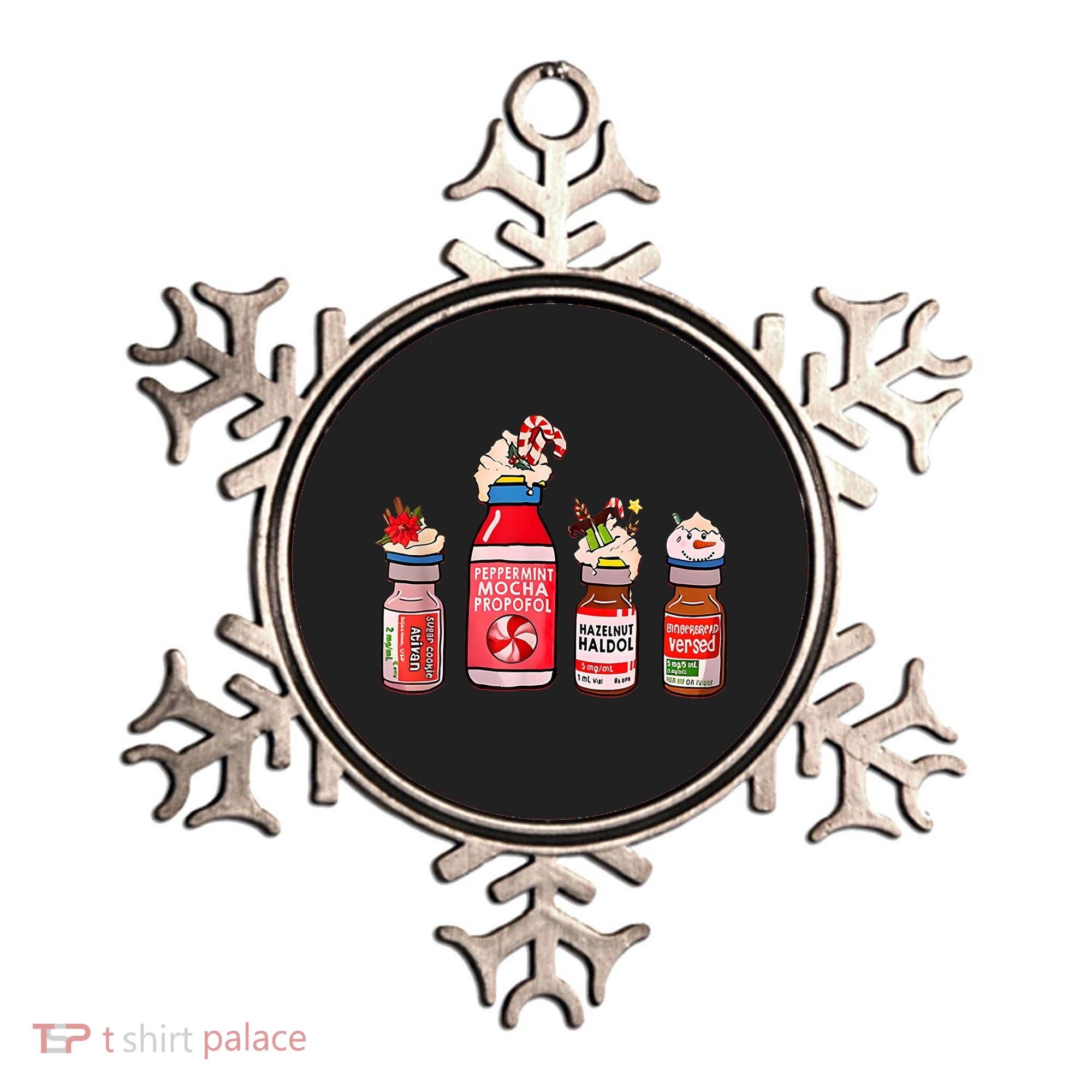 Peppermint Mocha Propofol Nurse Rn Christmas Ornament