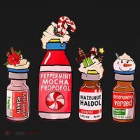 Peppermint Mocha Propofol Nurse Rn Christmas Baby Bodysuit thumb 2