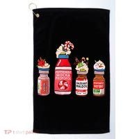 Peppermint Mocha Propofol Nurse Rn Christmas Golf Towel thumb 0