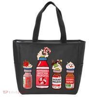 Peppermint Mocha Propofol Nurse Rn Christmas Tote Bag thumb 0