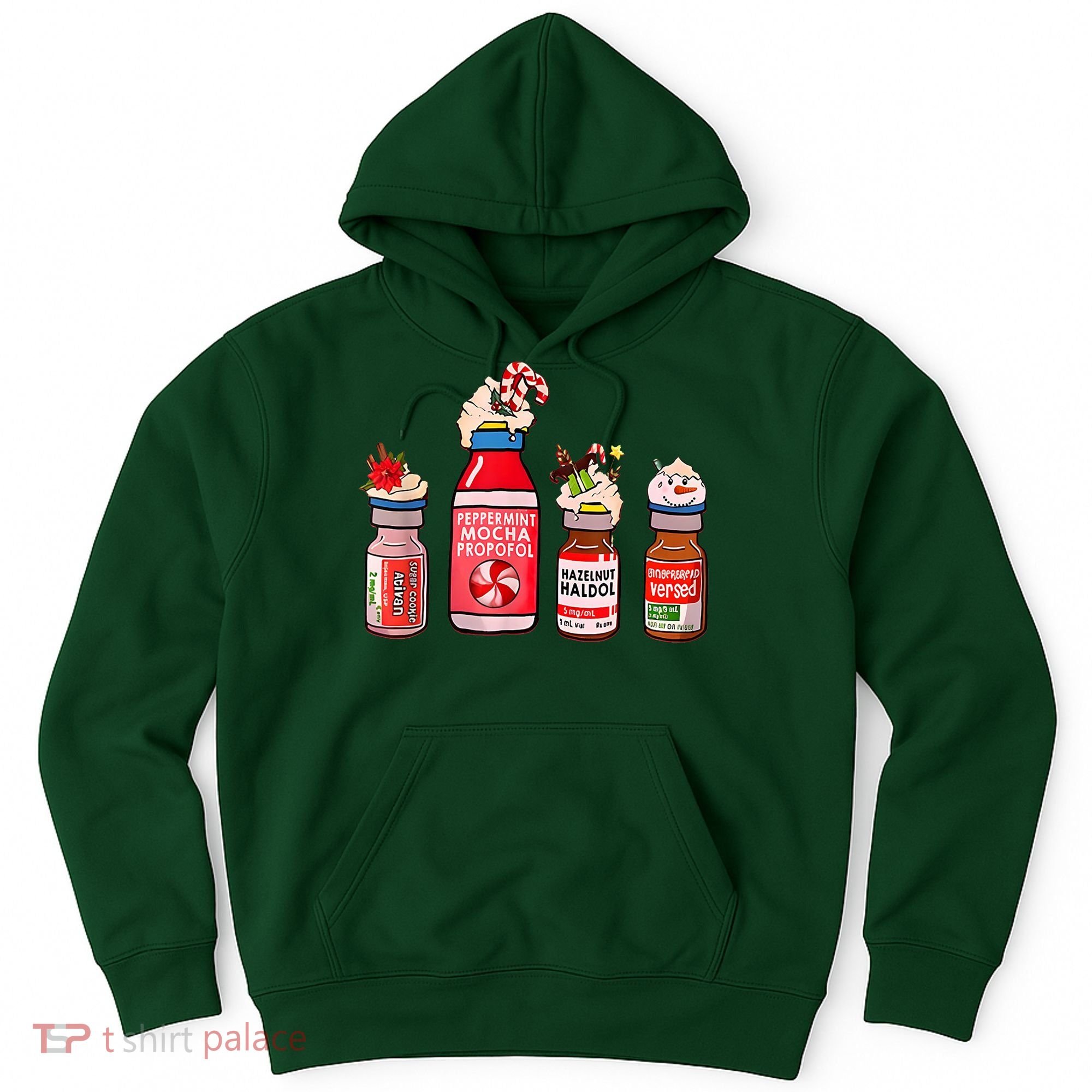 Peppermint Mocha Propofol Nurse Rn Christmas Hoodie
