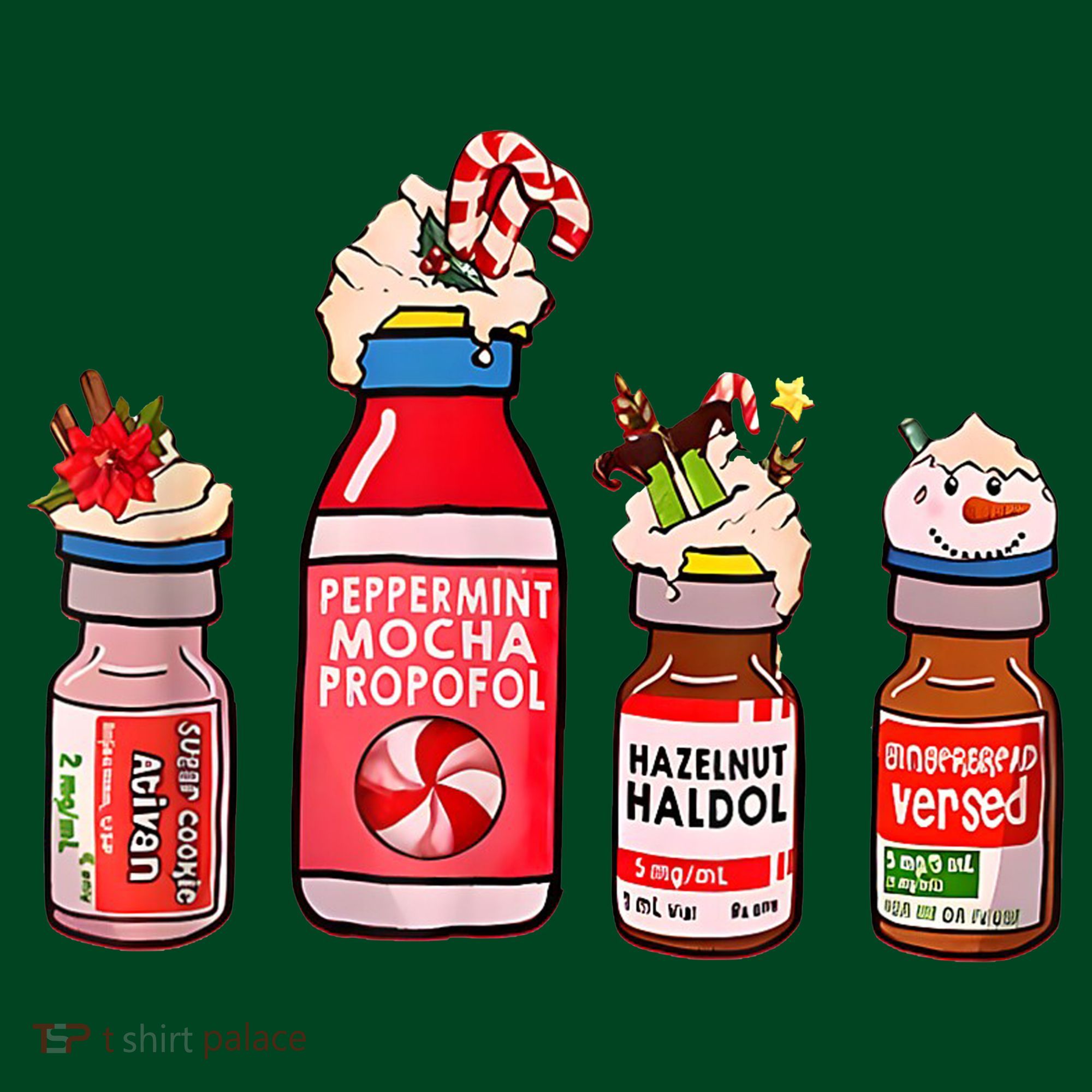 Peppermint Mocha Propofol Nurse Rn Christmas Hoodie