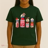 Peppermint Mocha Propofol Nurse Rn Christmas T-Shirt thumb 4