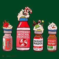 Peppermint Mocha Propofol Nurse Rn Christmas Visor thumb 3