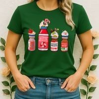 Peppermint Mocha Propofol Nurse Rn Christmas Women's T-Shirt thumb 2