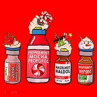 Peppermint Mocha Propofol Nurse Rn Christmas Santa Hat thumb 1