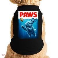 Paws Movie Poster Egg Easter Bunny Doggie Tank thumb 0