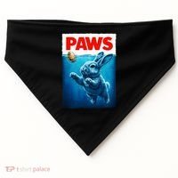 Paws Movie Poster Egg Easter Bunny USA-Made Doggie Bandana thumb 0