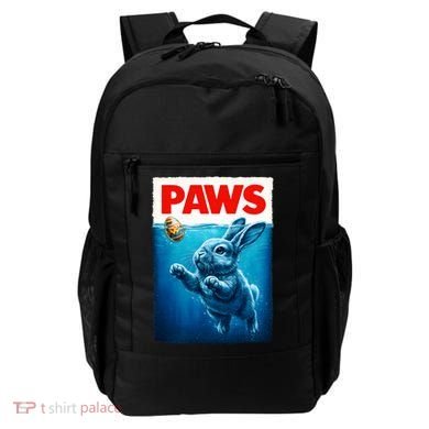 Paws Movie Poster Egg Easter Bunny Backpack