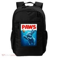 Paws Movie Poster Egg Easter Bunny Backpack thumb 0