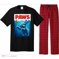 Paws Movie Poster Egg Easter Bunny Pajama Set thumb 0