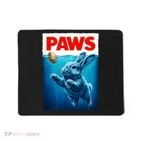 Paws Movie Poster Egg Easter Bunny Mousepad thumb 0