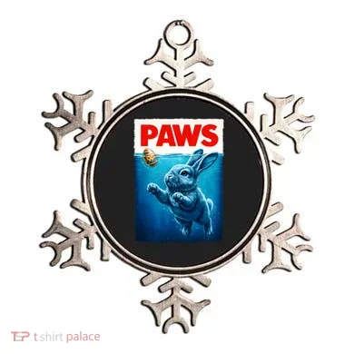 Paws Movie Poster Egg Easter Bunny Ornament