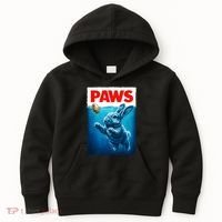 Paws Movie Poster Egg Easter Bunny Kids Hoodie thumb 0