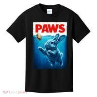 Paws Movie Poster Egg Easter Bunny Kids T-Shirt thumb 0