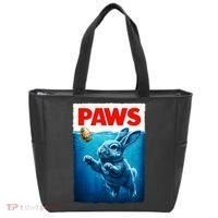 Paws Movie Poster Egg Easter Bunny Tote Bag thumb 0