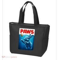 Paws Movie Poster Egg Easter Bunny Tote Bag thumb 3
