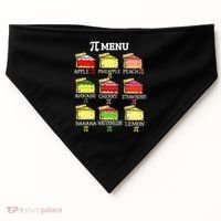 Pi Menu Pi Day 3 USA-Made Doggie Bandana thumb 0