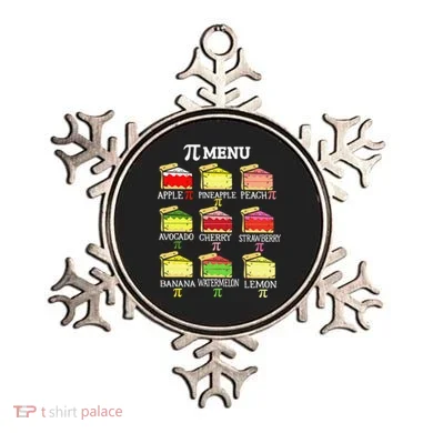 Pi Menu Pi Day 3 Ornament