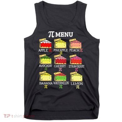 Pi Menu Pi Day 3 Tank Top