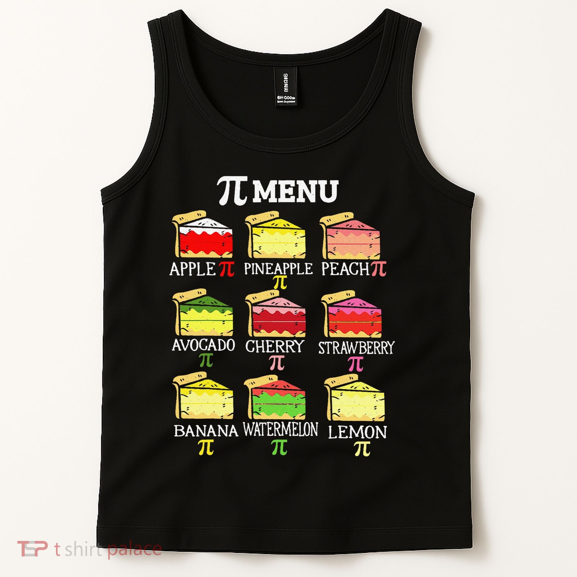 Pi Menu Pi Day 3 Tank Top