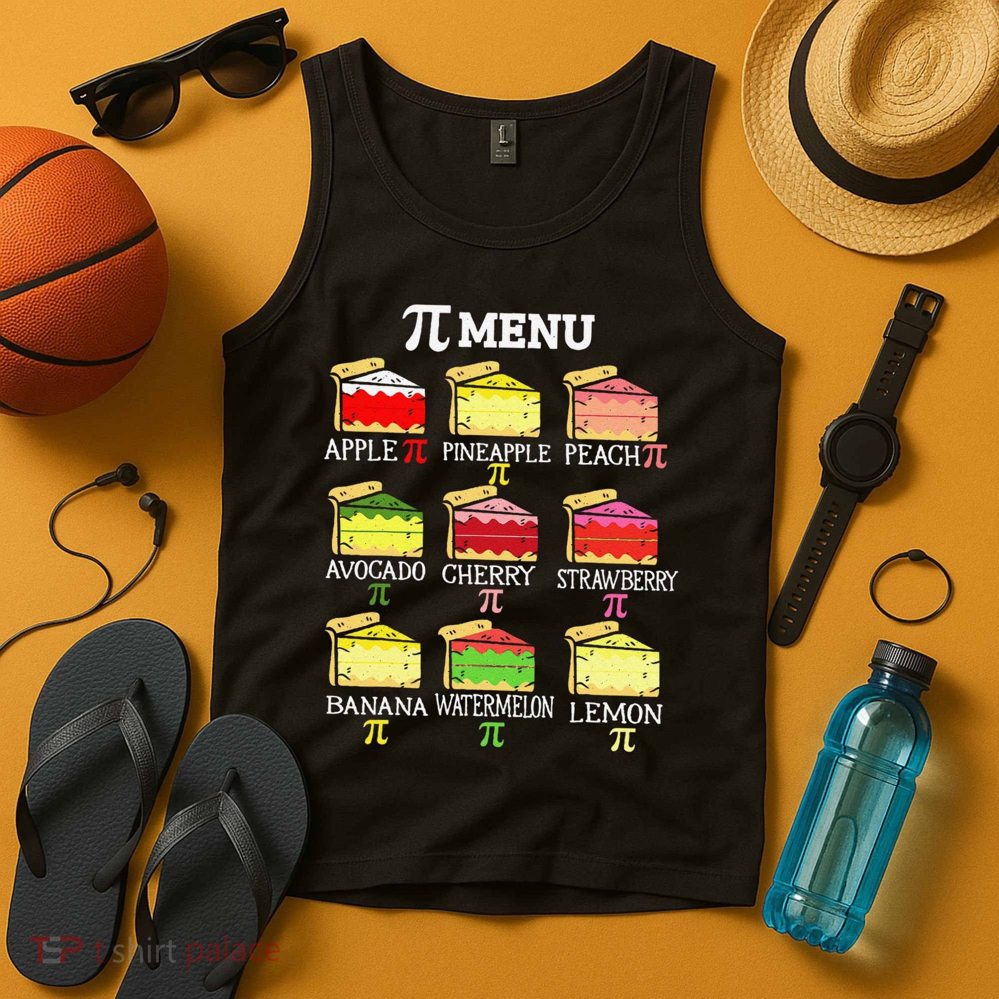 Pi Menu Pi Day 3 Tank Top