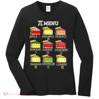 Pi Menu Pi Day 3 Women's Long Sleeve Shirt thumb 0