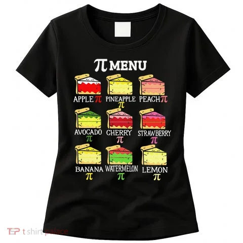 Pi Menu Pi Day 3 Women's T-Shirt in the selected color