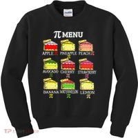 Pi Menu Pi Day 3 Kids Sweatshirt thumb 0