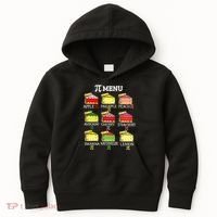 Pi Menu Pi Day 3 Kids Hoodie thumb 0