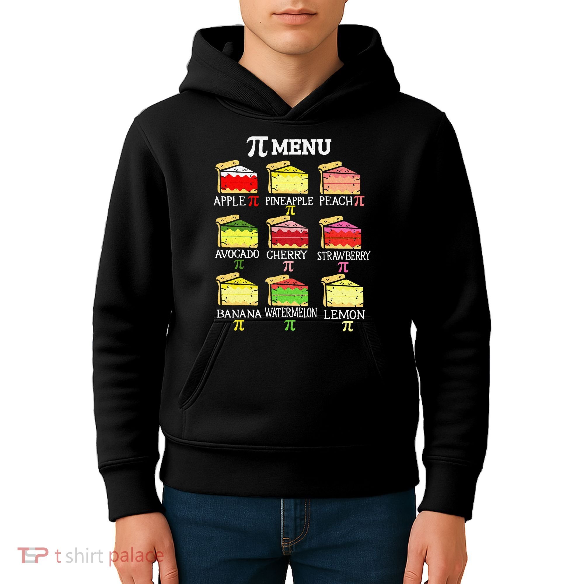 Pi Menu Pi Day 3 Kids Hoodie