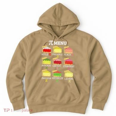 Pi Menu Pi Day 3 Hoodie